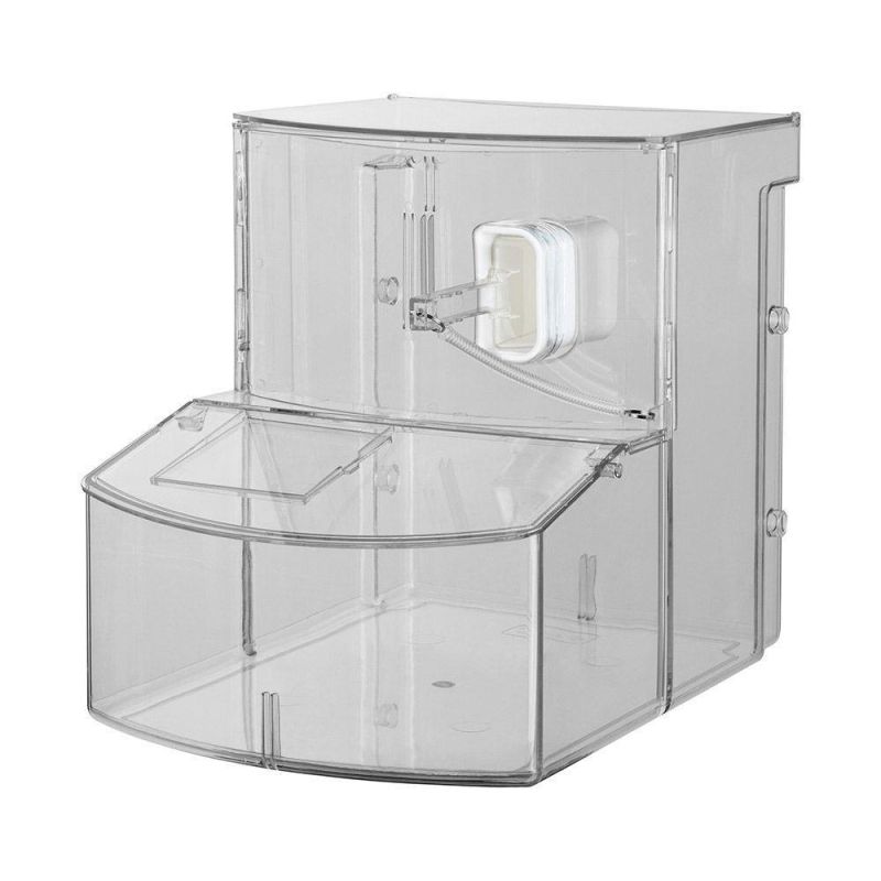 Transparent Plastic Storage Bins Candy Plastic Boxs Scoop Bin