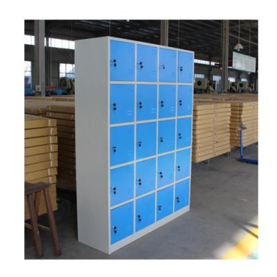 Fas-152 20 Door Children School Steel Locker Cabinet Office Worker Metal Lockers