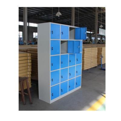 Fas-152 20 Door Locking Boxes Metal Storage Cabinets Customize Storage Steel Locker