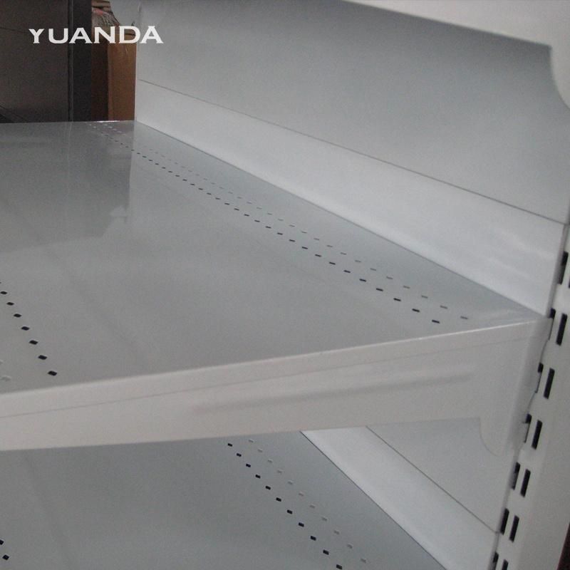 Supermarket Equipment Assemblable Single Sided Shelf with Back Panel