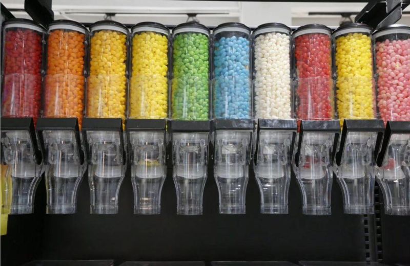 Airtight Bulk Food Gravity Dispenser for Supermarket