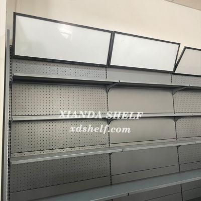 Gondola Supermarket Shelf Garment Shop Display Fixture Wall Shelving Upright