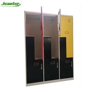 Guangzhou High End Office Furniture Custom Size Z Shape Steel Lockers