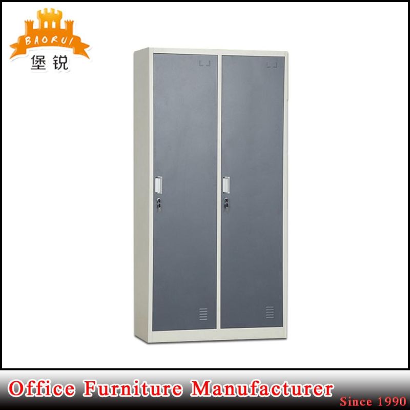 Modern Office Furniture Factory Manufacture Steel 2 Door Storage Cabinet