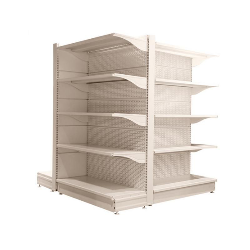 Double Sides Supermarket Shelves Grocery Snacks Racks Gift Store Gondola