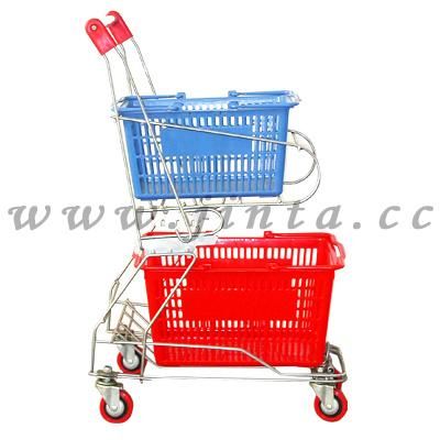 Shopping Trolley with Basket (JT-E13)