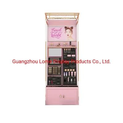Cosmetic Kiosk Display Stand Shop Makeup Counter Design Store Customize Showcase