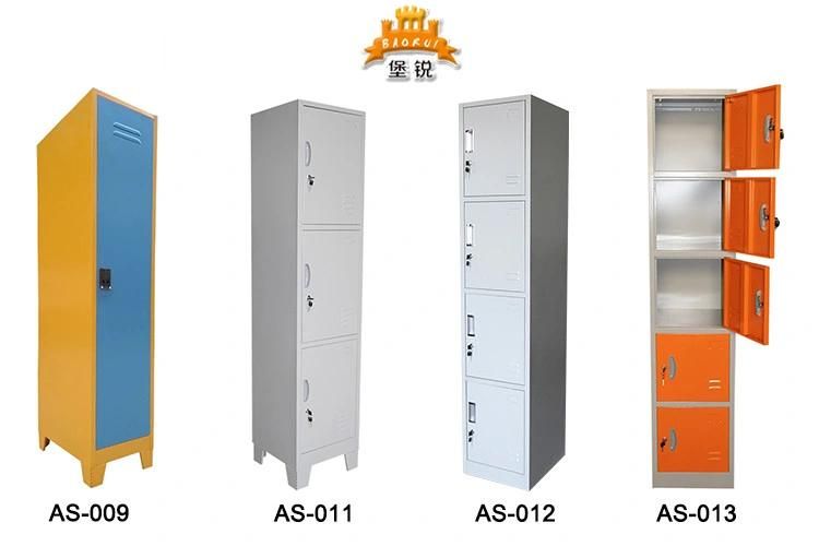 School Gym Bathroom Single Door Storage Steel Locker