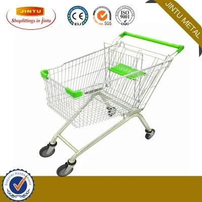 Shopping Trolley, Shopping Cart, Supermarket Mall Cart 125L