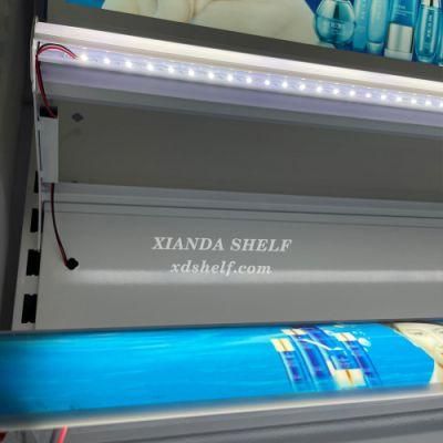 Metal Shop Shelving Groceries Units Super Market Shelf Cosmetic Display Shelves ODM
