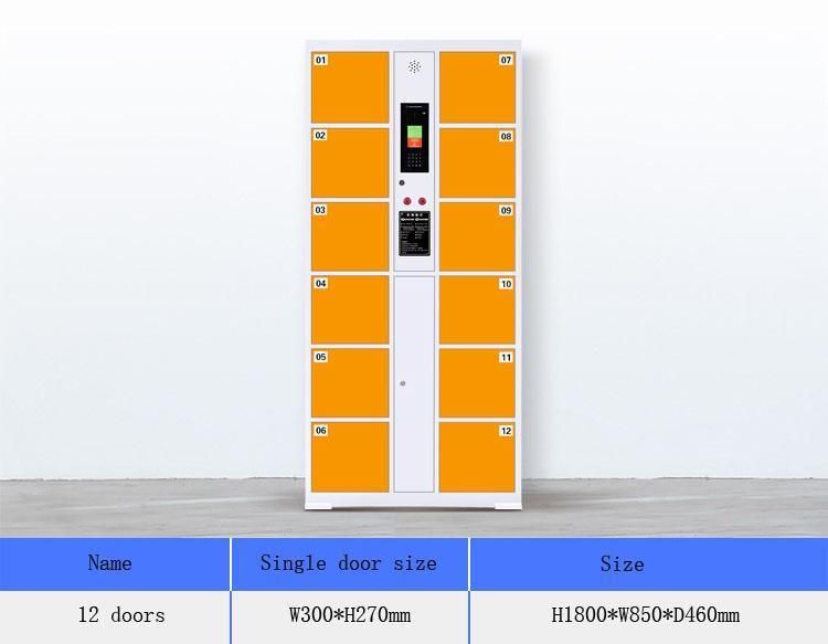 Gym Beach Smart Electronic Storage Locker for Supermarket