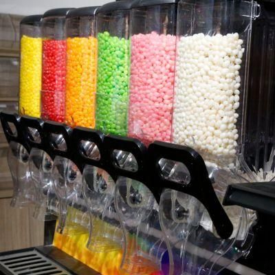 Plastic FDA Approval Food Dispenser Gravity Bins Nut Dispenser