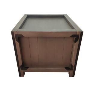 Vegetable &amp; Fruit Display Supermarket Square Wooden Case