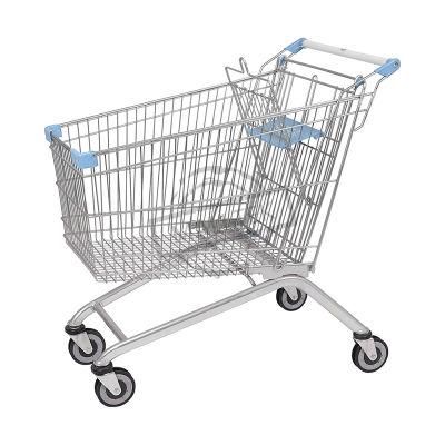 Convenience Store European 150L Shopping Cart with Best Quality