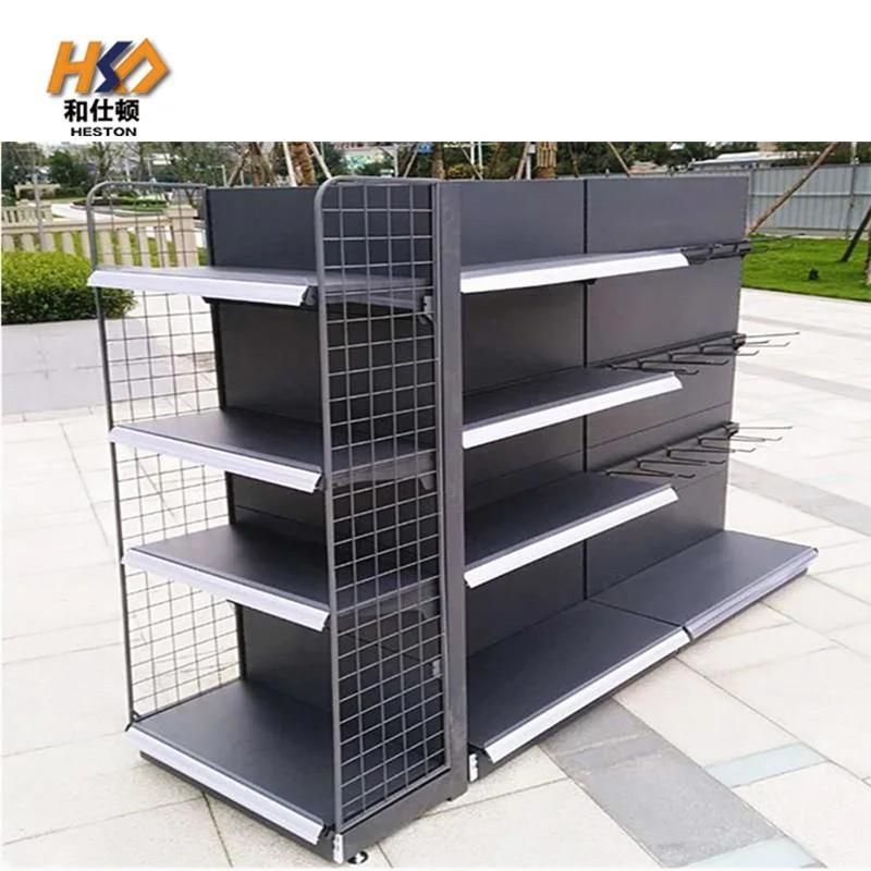 Supermarket Shelf Single Side Double Side Metal Supermarket Store Retail Shop Shelves