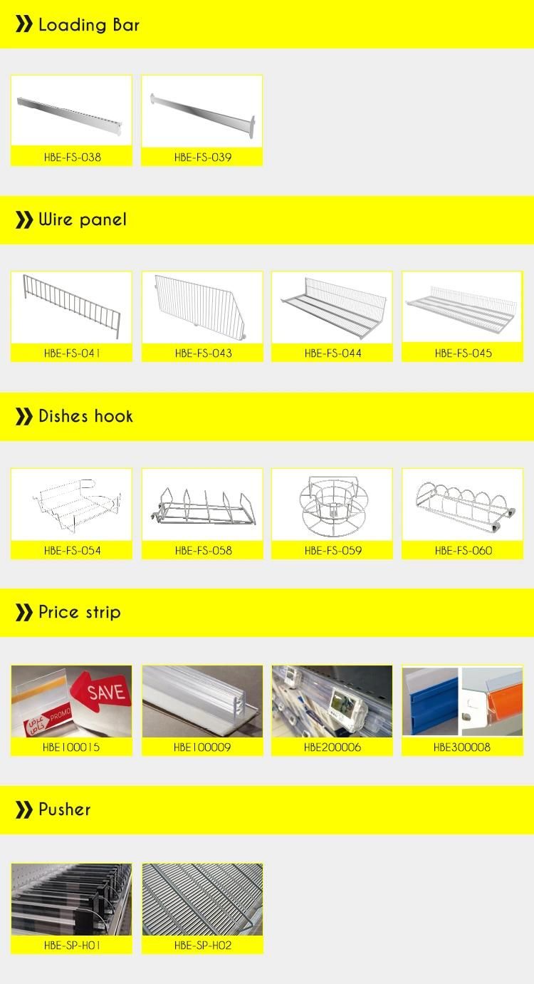 Island Type Double Sided Wire Mesh Size Customized Supermarket Equipment