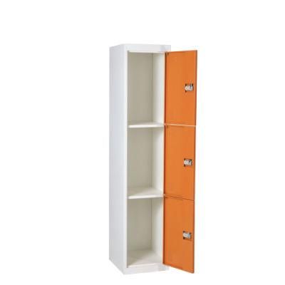 Gdlt 3 Door Locker with Digital Lock, High Quality Modern Steel Locker with Code Lock