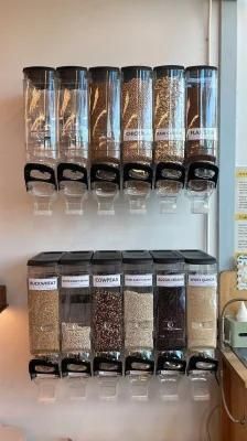 Ecobox Coffee Beans Food Dispenser Granel Nuts Dispensadores De Cereales Bulk Dry Food Cereal Dispenser Granel for Zero Waste Shop