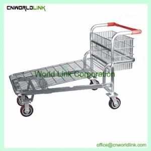 Hand Push Heavy Duty Load Supermarket Shopping Trolley