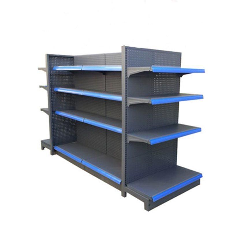 Convenience Store Shelf Supermarket Shelves Gondola Shop Single Double Side Grocery Store Rack Equipment Combined