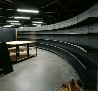 Durable Supermarket Arc Shape Shelf/Shelves