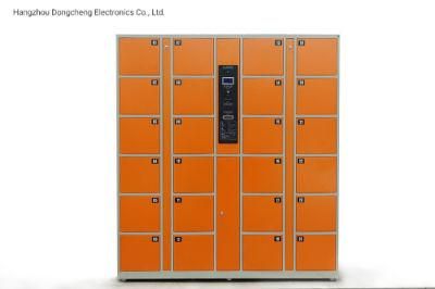 Password Combination DC Plywood Case Smart Storage Lockers Parcel Locker