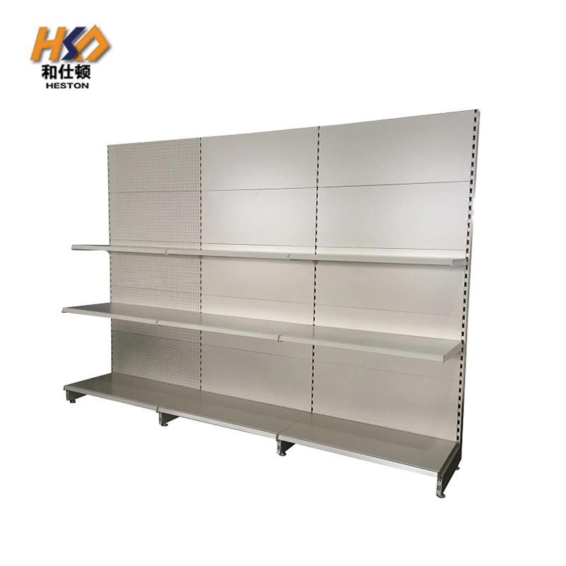 Good Price Factory Direct Sale Metal Material Double Side Supermarket Shelves