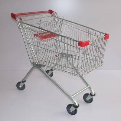 180L European Supermarket Escalator Metal Shopping Trolley