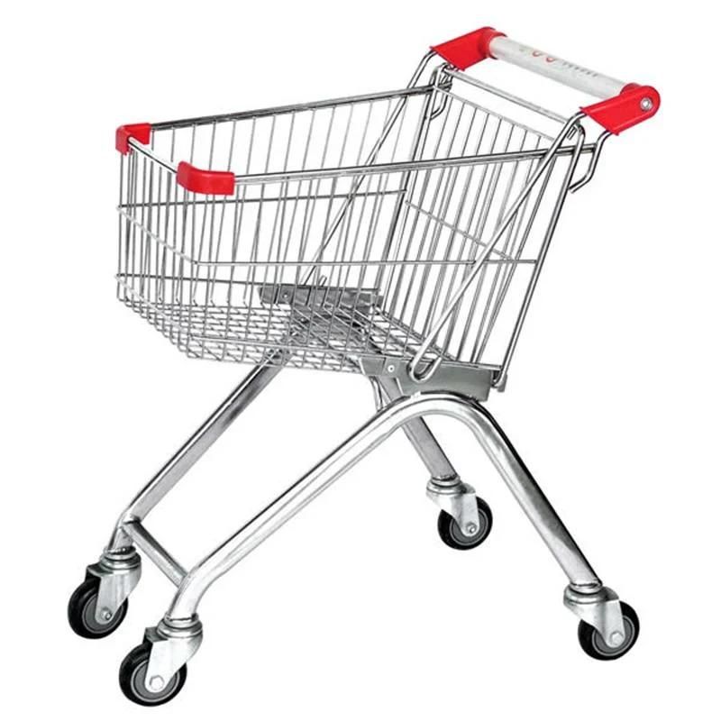 Grocery Foldable Shopping Trolley Cart with Wheels