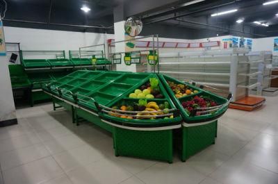 Acry Vegetable Rack for Supermarket Shooping Mall