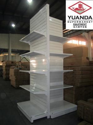Steel Groove Back Board End Shelf and Double Sided Shelf