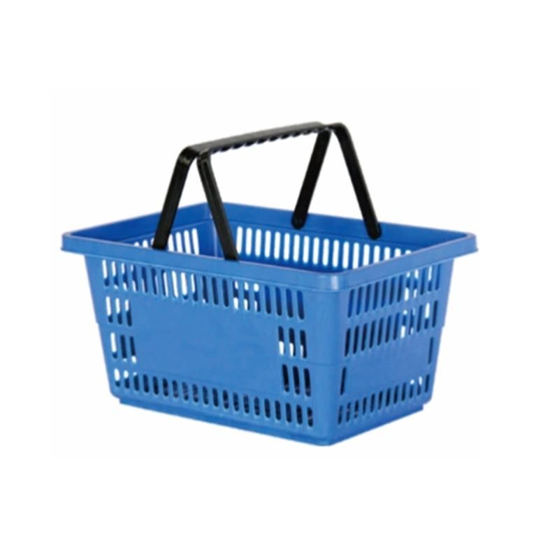 Wholesale Supermarket New PP Material Plastic Hand Shopping Basket
