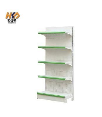 Hot Selling Chain Gondola Supermarket Metal Racks Display Shelf