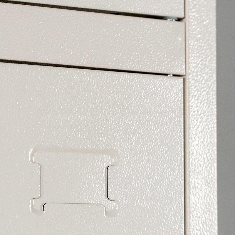 Metal 6 Tier Individual Locker Box Locker with Cylinder Lock