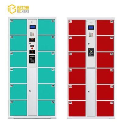 Smart Package Lockers with Pin Code Industry Cabinet Supplier