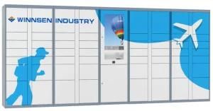 Intelligent Electronic Parcel Delivery Retrieve Locker for Public