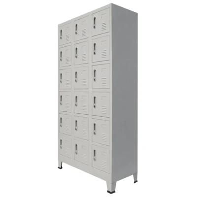 18 Metal Locker Locker Steel Cabinet Clothing Storage Person Locker Storage Cabinet Casier Casillero Taquilla
