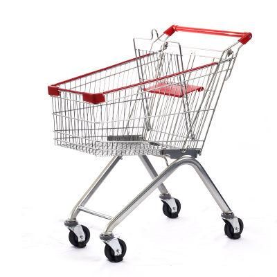 Cheap Price Shopping Cart Grocery European Shopping Trolley for Supermarket