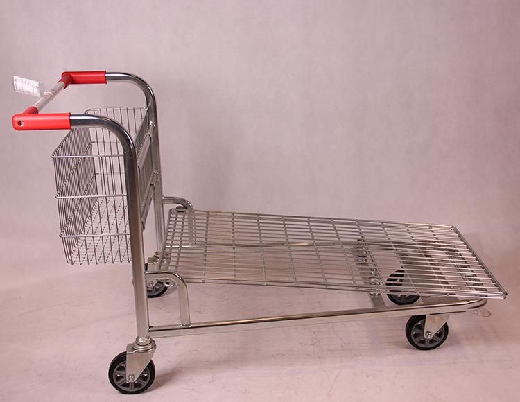 Bohui Factory Direct Supply Supermarket Shopping Trolley Heavy-Duty Warehouse Trucks