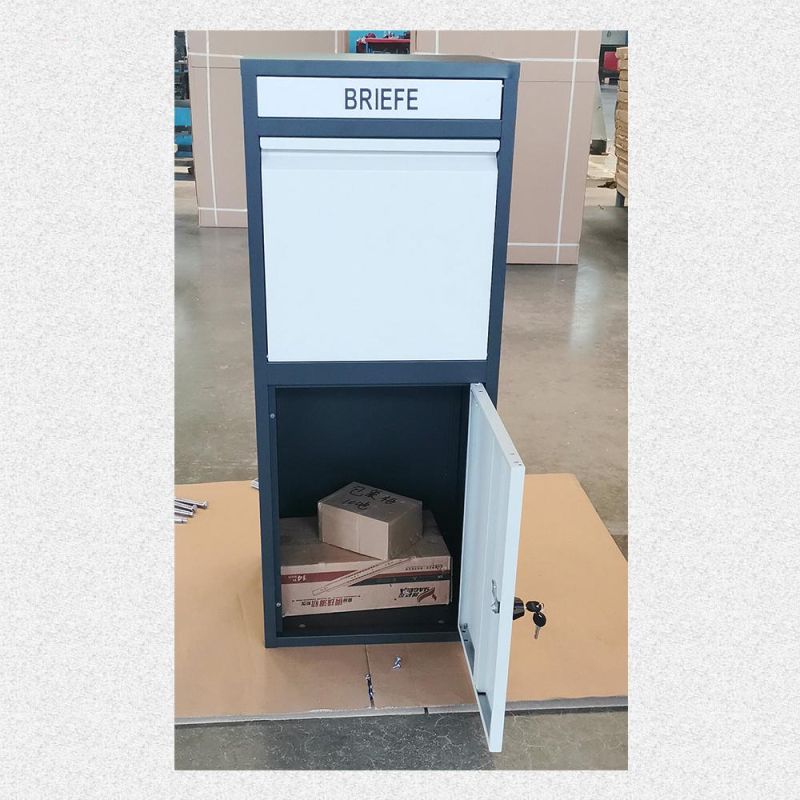 Fas-158 Anti Theft Ourt Door Metal Large Smart Parcel Delivery Box Mailbox for Package