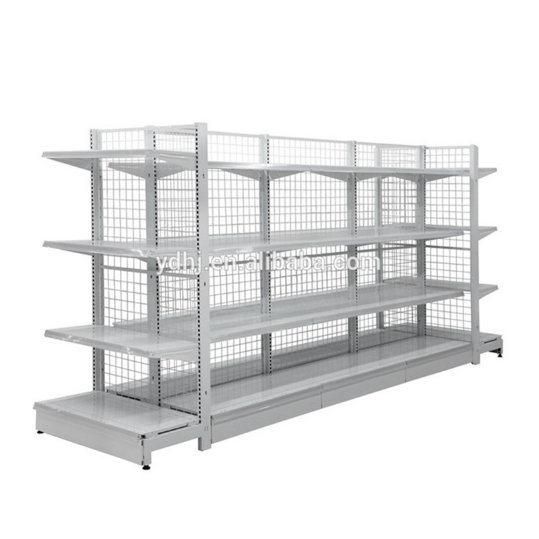 Hot Sell Wire Mesh Net Shelving Supermarket Retail Display Shelf