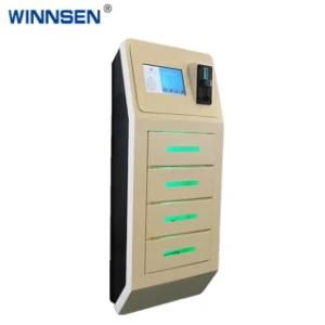 High End MCU System Multi Cell Phone Charging Station Locker