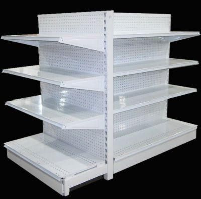 Retail Shop Double Side Gondola Supermarket Shelf