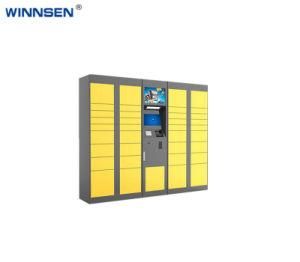Storage Parcel Delivery Lockers for Bus Station with Touch Screen