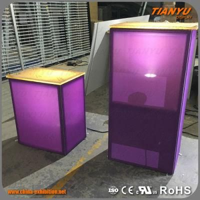 Display Stand Light Box Counter Table for Trade Show