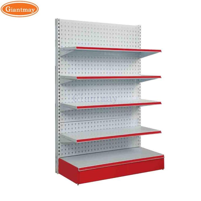 Giantmay Advertising Supermarket Perforated Stand for Sale Retail Store Shelf