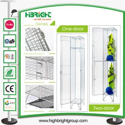 Single Nest Wire Mesh Locker for Changing Room