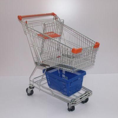 80L Cheaper Original Asian Shopping Mall Trolley