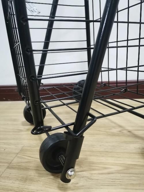 Lightweight Iron Portable Shopping Trolley Foldable Cart