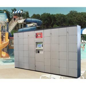 Electronic Digital Code Luggage Storage Locker for Water Park